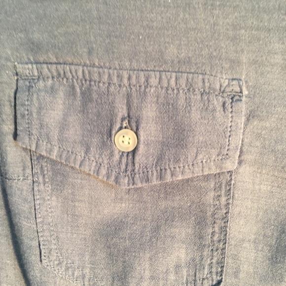 Posh to posh Soft denim shirt. Size 10 Forever 21 - Picture 4 of 5